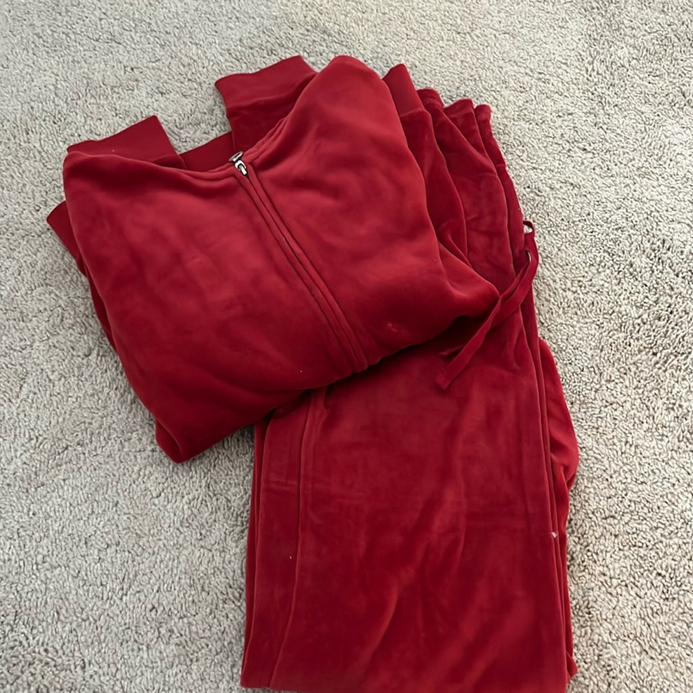 Two piece cotton polyester set
